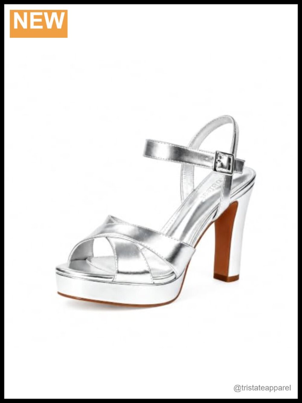 Platform High Heels Chunky Block Heel Open Toe Ankle Strap Sandals